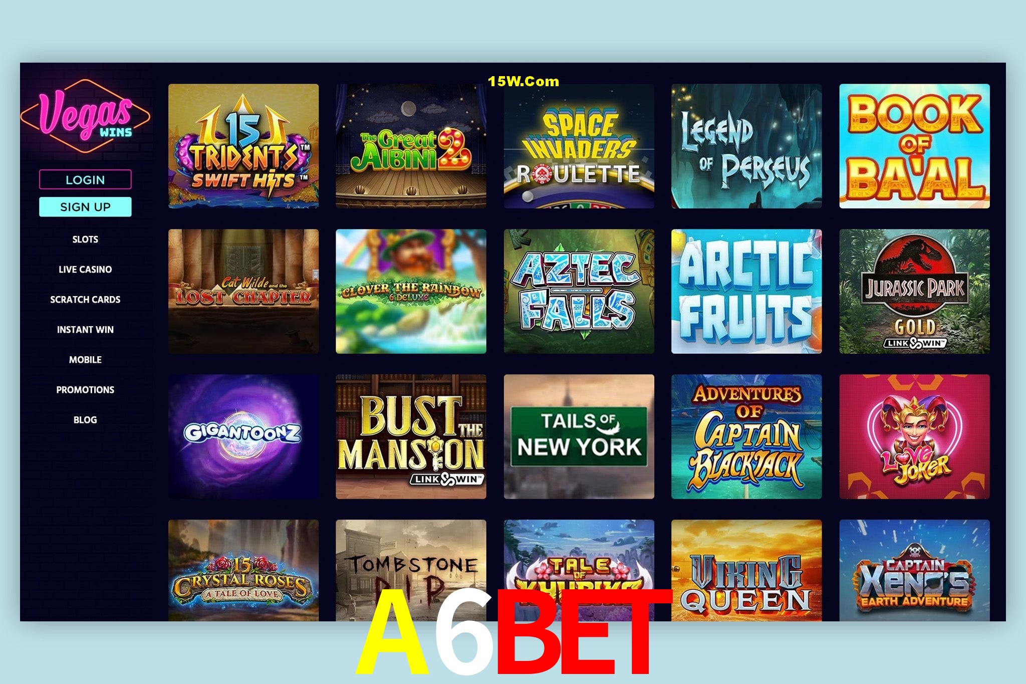 Welcome Bonus A6Bet